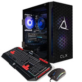 CLX SET Gaming Desktop - Intel Core i7 12700F 2.1GHz 12-Core Processor, 16GB DDR4 Memory, GeForce RTX 3070 8GB GDDR6 Graphics, 500GB M.2 NVMe SSD, 2TB HDD, WiFi, Black CLX Edition Spear MicroATX Tower RGB Fans, Windows 11 Home 64-bit