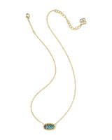 Kendra Scott Elisa Gold Pendant Necklace - Abalone Shell