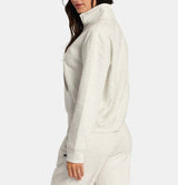 RVCA Womens Sunday 1/2 Zip Pullover Sweatshirt