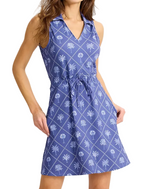 Tommy Bahama Womens Abby Getaway Fronds IslandZone Dress
