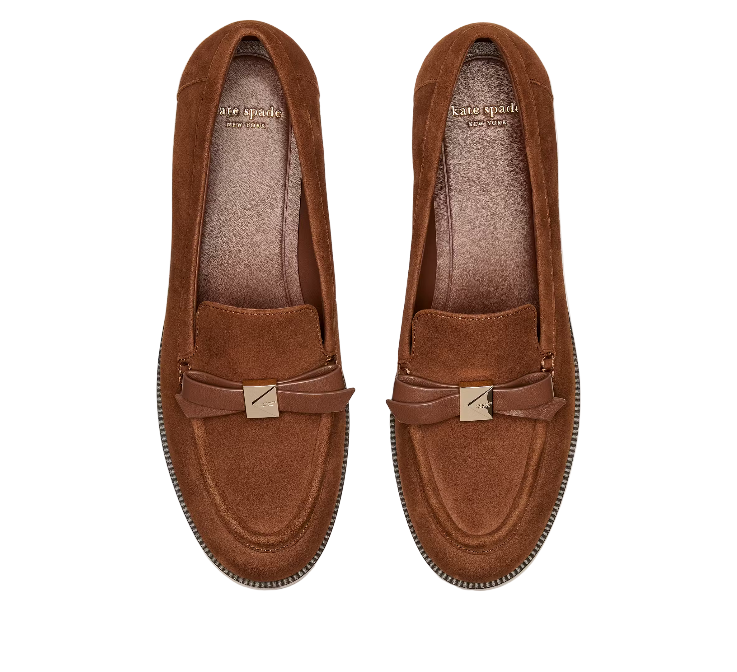 Kate Spade Womens Deco Bow Loafer Shoes