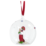 Swarovski Holiday Cheers Stocking & Candy Ball Ornament