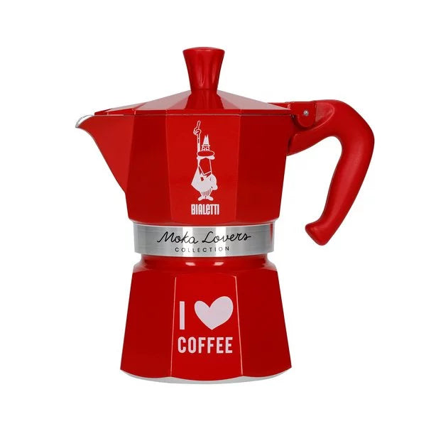 Bialetti Moka Lovers 3 Cup Expresso Maker