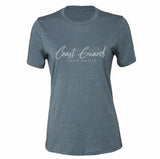 Coast Guard Womens Relaxed Crewneck Short Sleeve T-Shirt