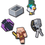 Crocs Minecraft Jibbitz Charms - 5 Pack