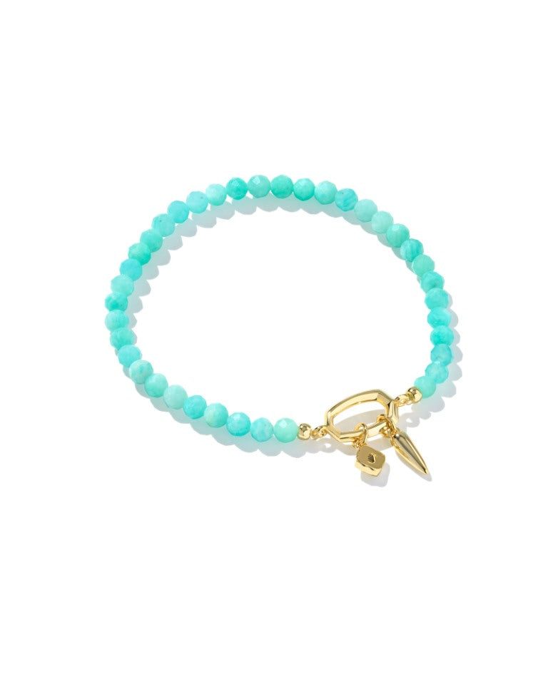 Kendra Scott Sylvia Teal Stretch Bracelet