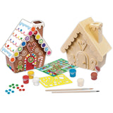 MasterPieces Gingerbread House Wood Paint Set