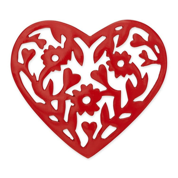 Design Imports Heart Blooms Trivet