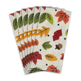 Design Imports Falling Leaves Printed Napkin