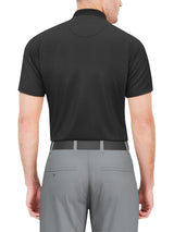 PGA Tour Mens Argyle Jacquard Short Sleeve Polo Shirt