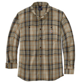 Carhartt Mens Rugged Flex Relaxed Fit Lightweight Long-Sleeve Shirt