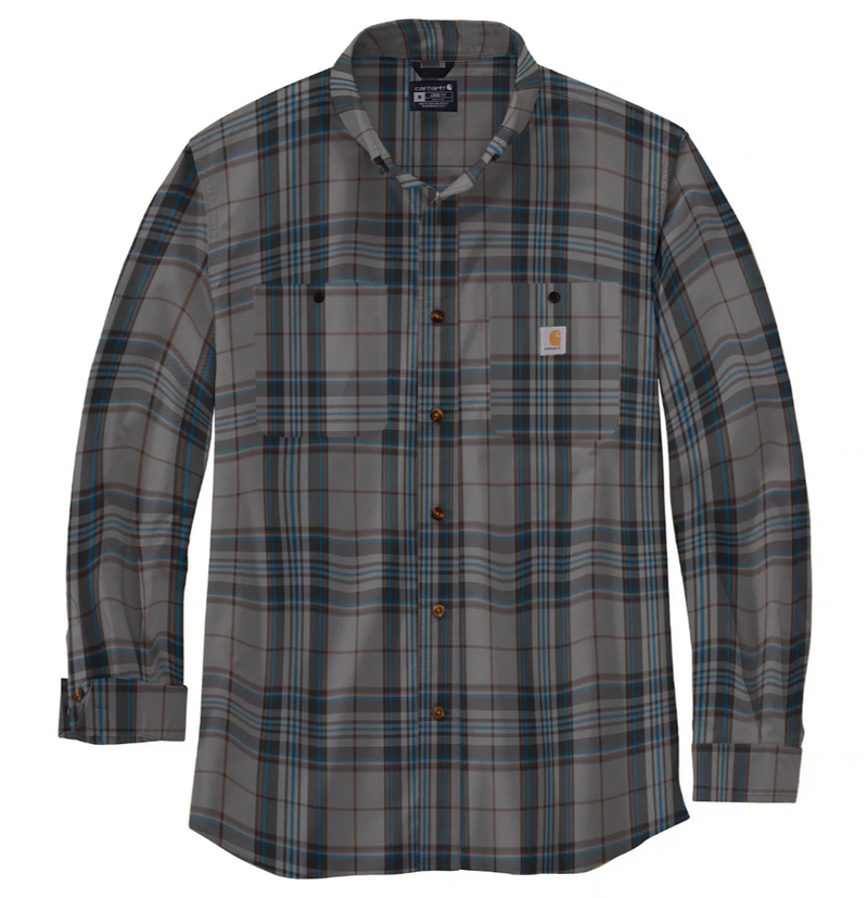 Carhartt Mens Rugged Flex Relaxed Fit Lightweight Long-Sleeve Shirt