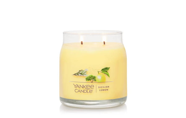 Yankee Candle Signature Medium Jar Candle - Sicilian Lemon