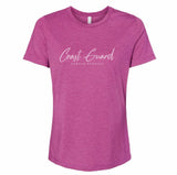 Coast Guard Womens Relaxed Crewneck Short Sleeve T-Shirt