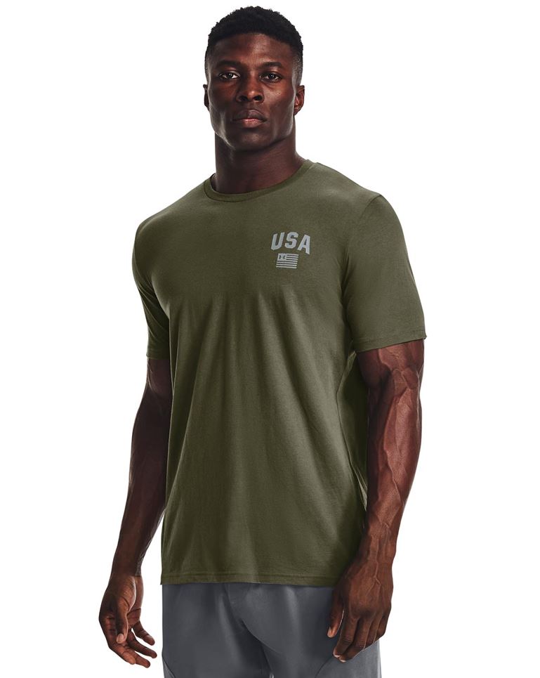 Under Armour Mens Freedom Eagle Short Sleeve T-Shirt