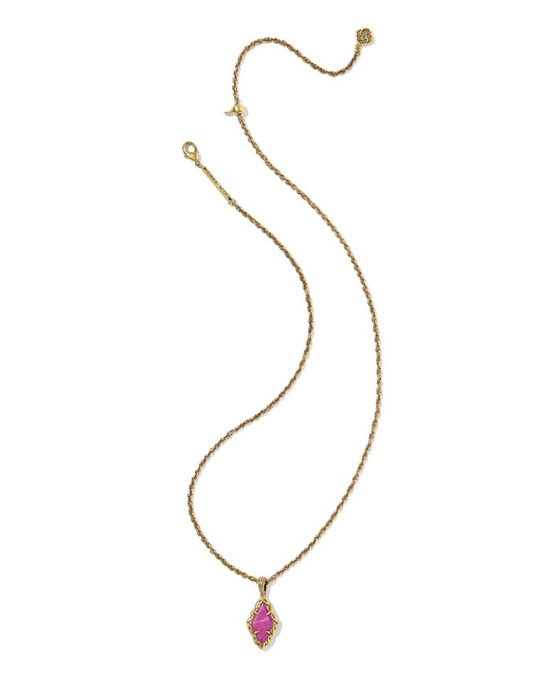 Kendra Scott Gold Adeline Short Pendant Necklace