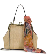 Patricia Nash Laureana Scarf Satchel Handbag