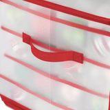 Whitmor 64 Christmas Ornament Zip Cube With Removable Trays