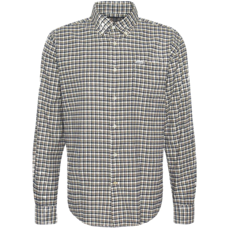 Barbour Mens Tanlaw Checked Long Sleeve Shirt