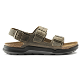 Birkenstock Mens Milano Crosstown Oiled Leather Sandals - Regular/Wide