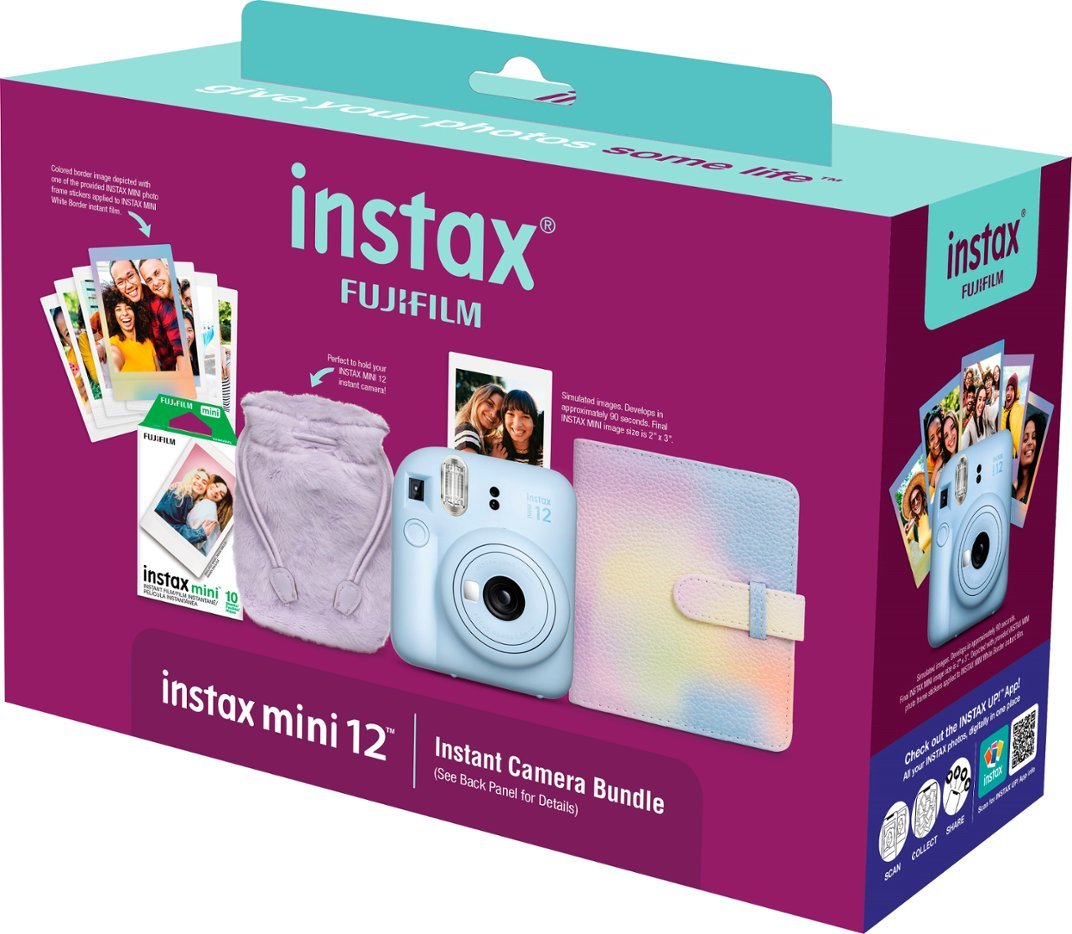 Fujifilm Instax Mini 12 Holiday Bundle