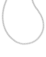 Kendra Scott Nydia Silver Strand Necklace