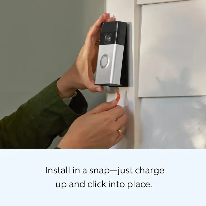Ring Starter Set with Battery Doorbell and Indoor Cam