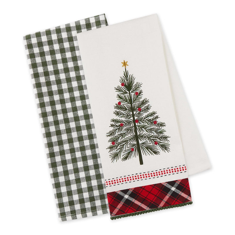 Design Imports O Tannenbaum Dishtowel Set - 2 pc