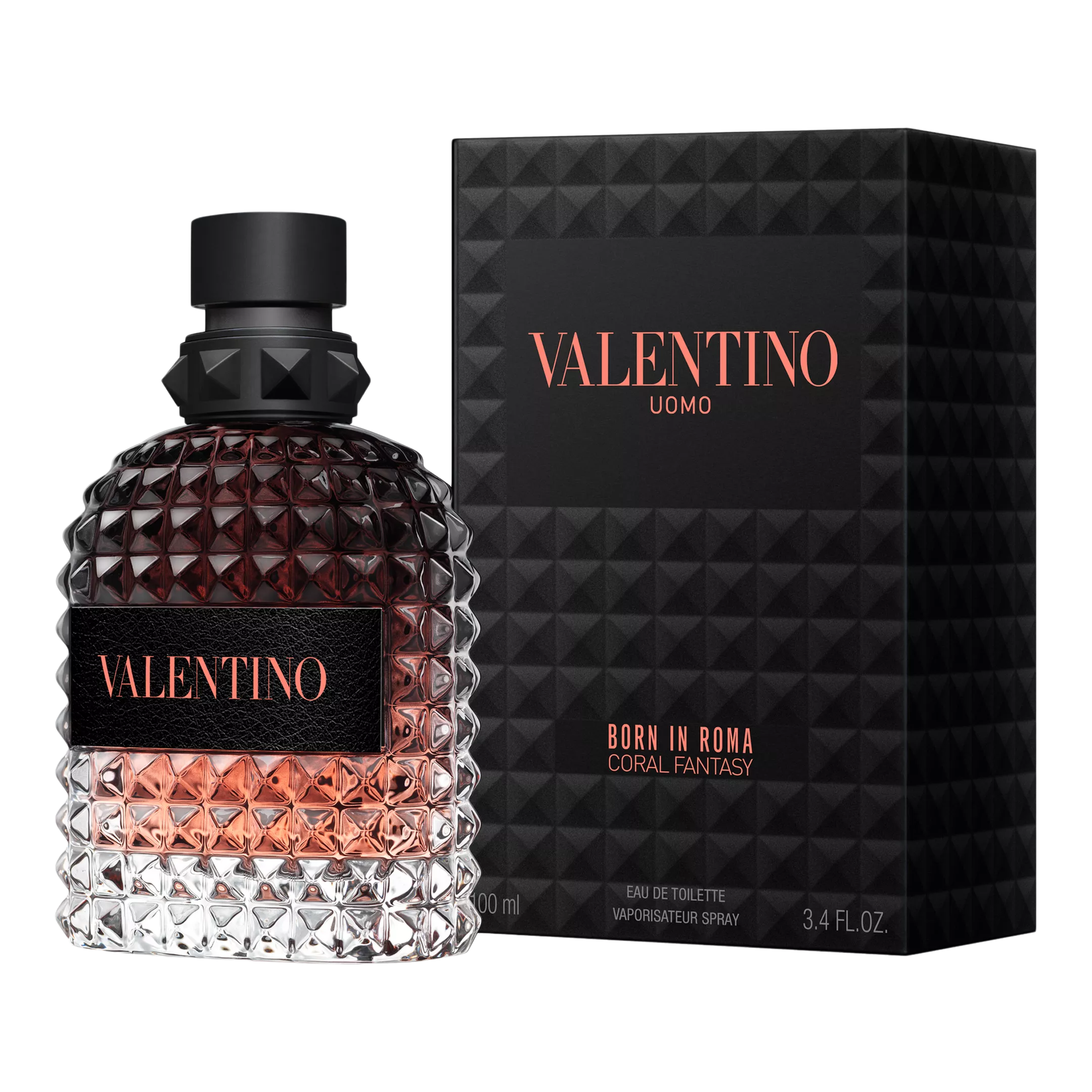 Valentino Uomo Born In Roma Coral Fantasy Eau De Toilette - 3.4 oz