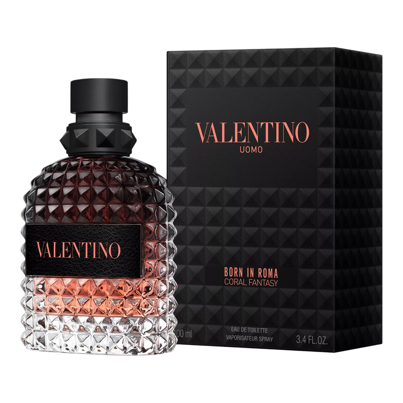 Valentino Uomo Born In Roma Coral Fantasy Eau De Toilette - 3.4 oz