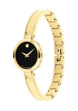 Movado Womens Moda Gold-Tone Watch