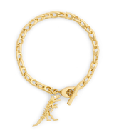 COACH Skeletal Rexy Signature Chain Bracelet