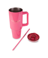 Kate Spade Pink Stainless Steel 40 Oz. Tumbler