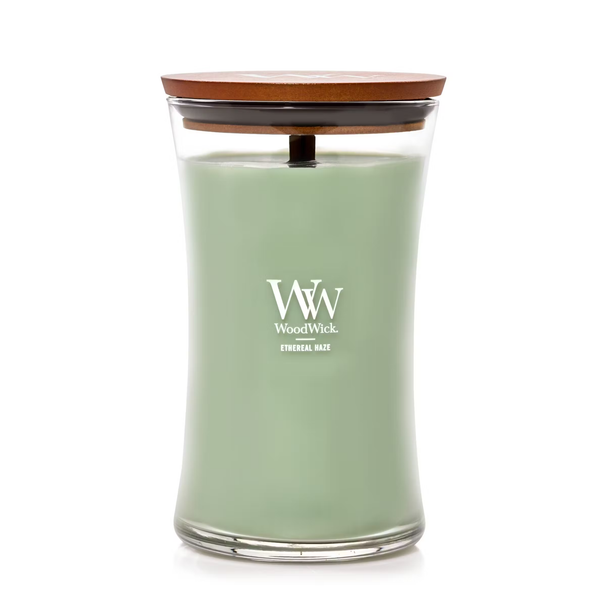WoodWick Large Hourglass Candle - Ethereal Haze