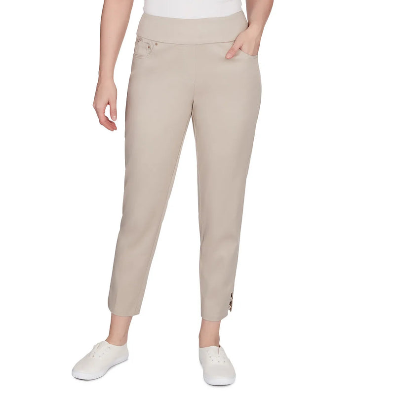 Ruby Rd Slacks Ruby Rd. Womens Stretch Sateen Ankle Pants – ShopCGX