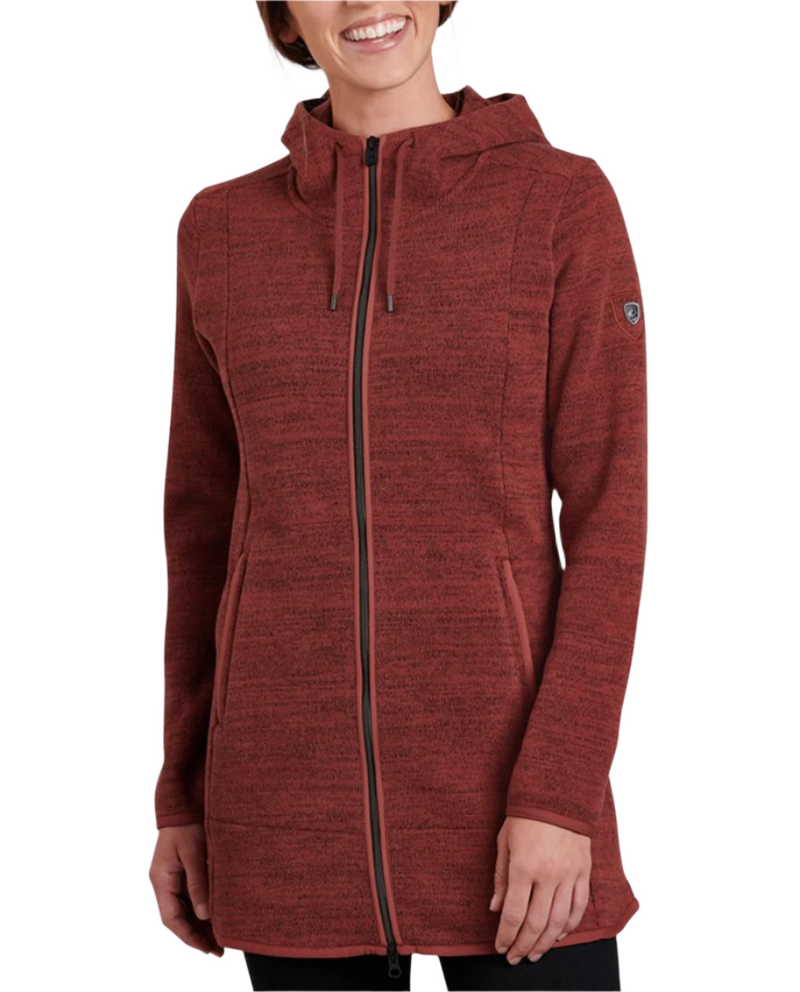 KÜHL Womens Ascendyr Long Hooded Fleece Jacket