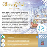 MasterPieces Glitter & Gold - Chapel's Winter Light 1000 Piece Jigsaw Puzzle