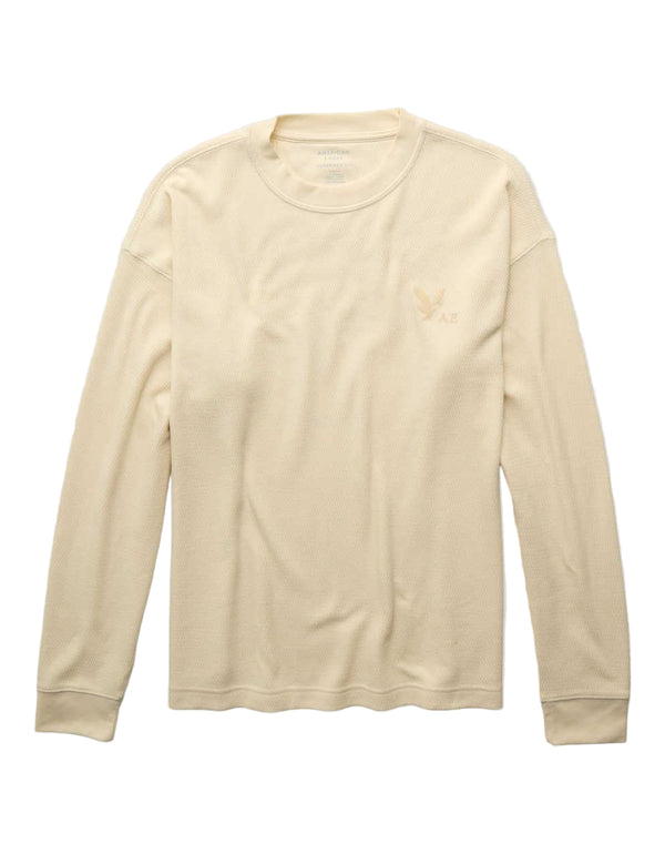 American Eagle Mens AE Thermal Long Sleeve T-Shirt