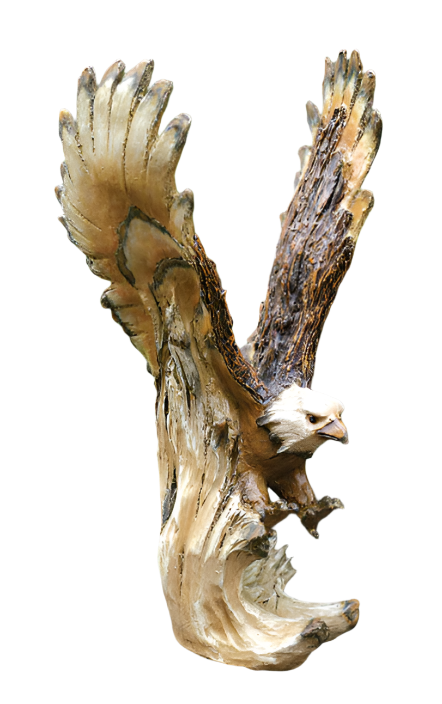 Transpac Resin Eagle Figurine