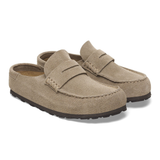 Birkenstock Naples Wrapped Suede Leather Clogs - Regular/Wide