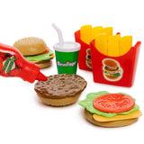 Toy Chef Burger And Fries Play Set