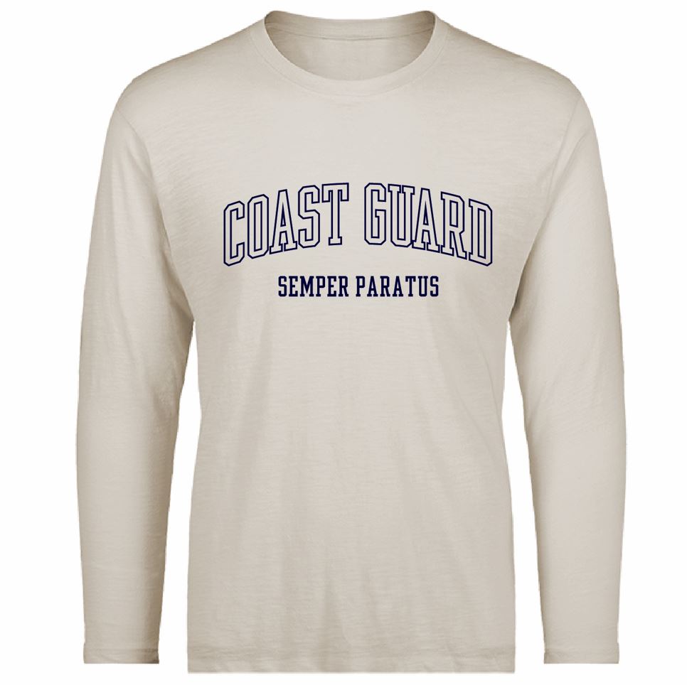J.S.LUXE購入 TSPTR coast guard tee U.S. Coast Guard T-Shirts: Coast Guard Seal Logo Long Sleeve