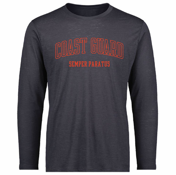 Coast Guard Mens River Long Sleeve T-Shirt