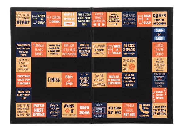 Ganz Drinking Game Board - Assortment