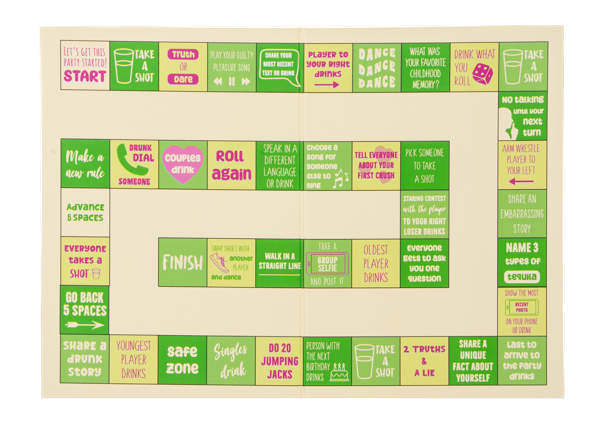 Ganz Drinking Game Board - Assortment