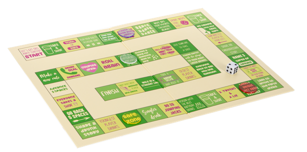 Ganz Drinking Game Board - Assortment