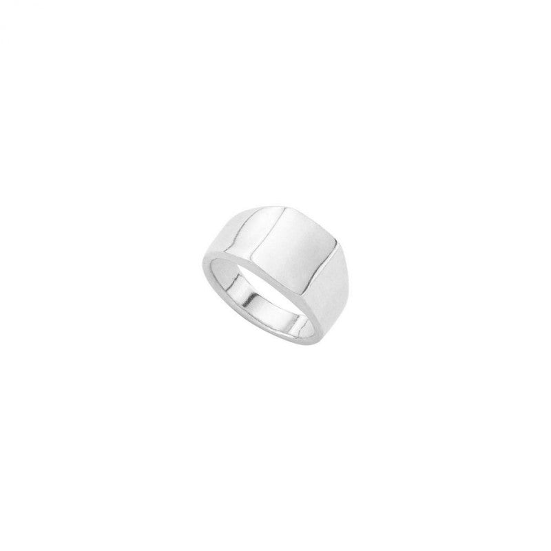 UNOde50 Eris Silver Plated Ring - Size 10.5