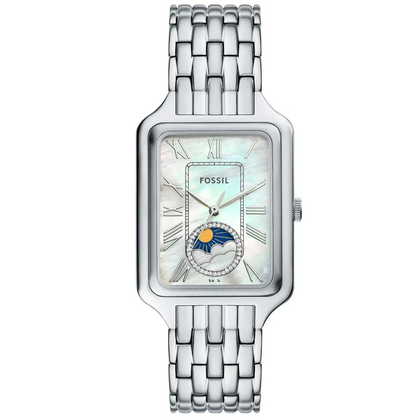 Fossil Raquel Silver Pearl Dial Watch