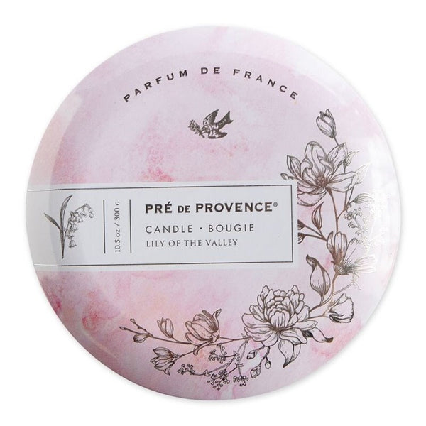 Pre de Provence Home Ambience Lily of the Valley 3-Wick Candle - 10.5 oz.