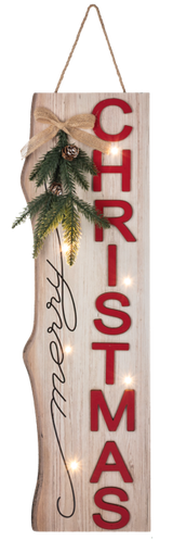 Ganz Light Up Hanging Signs